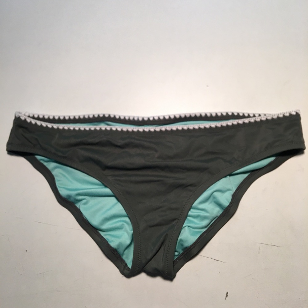 dark green bikini bottom